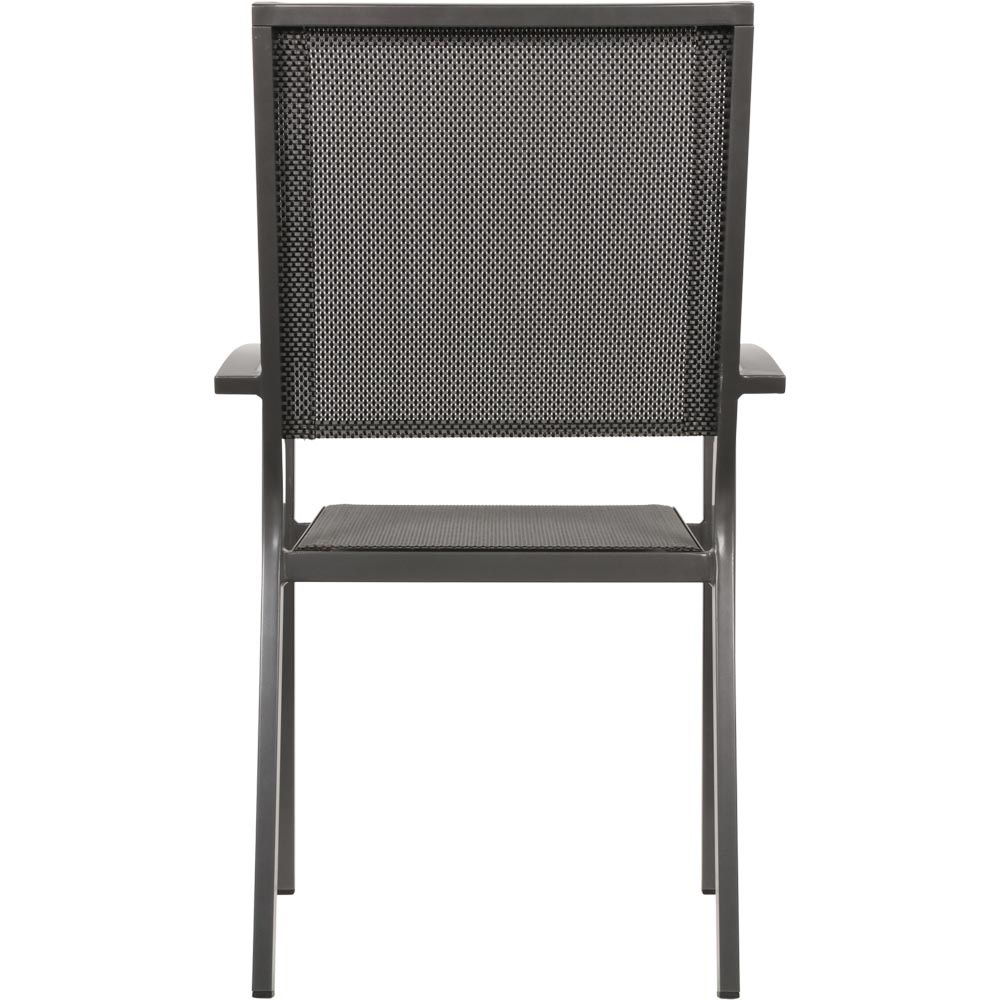 Lesli Living - Bistrostoel Mojito - Antraciet - 55x65x95cm