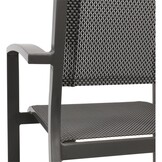 Lesli Living - Bistrostoel Mojito - Antraciet - 55x65x95cm