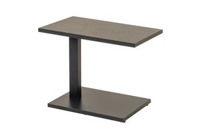Lesli Living - Tuintafel Geneva - Grijs - 60x40cm