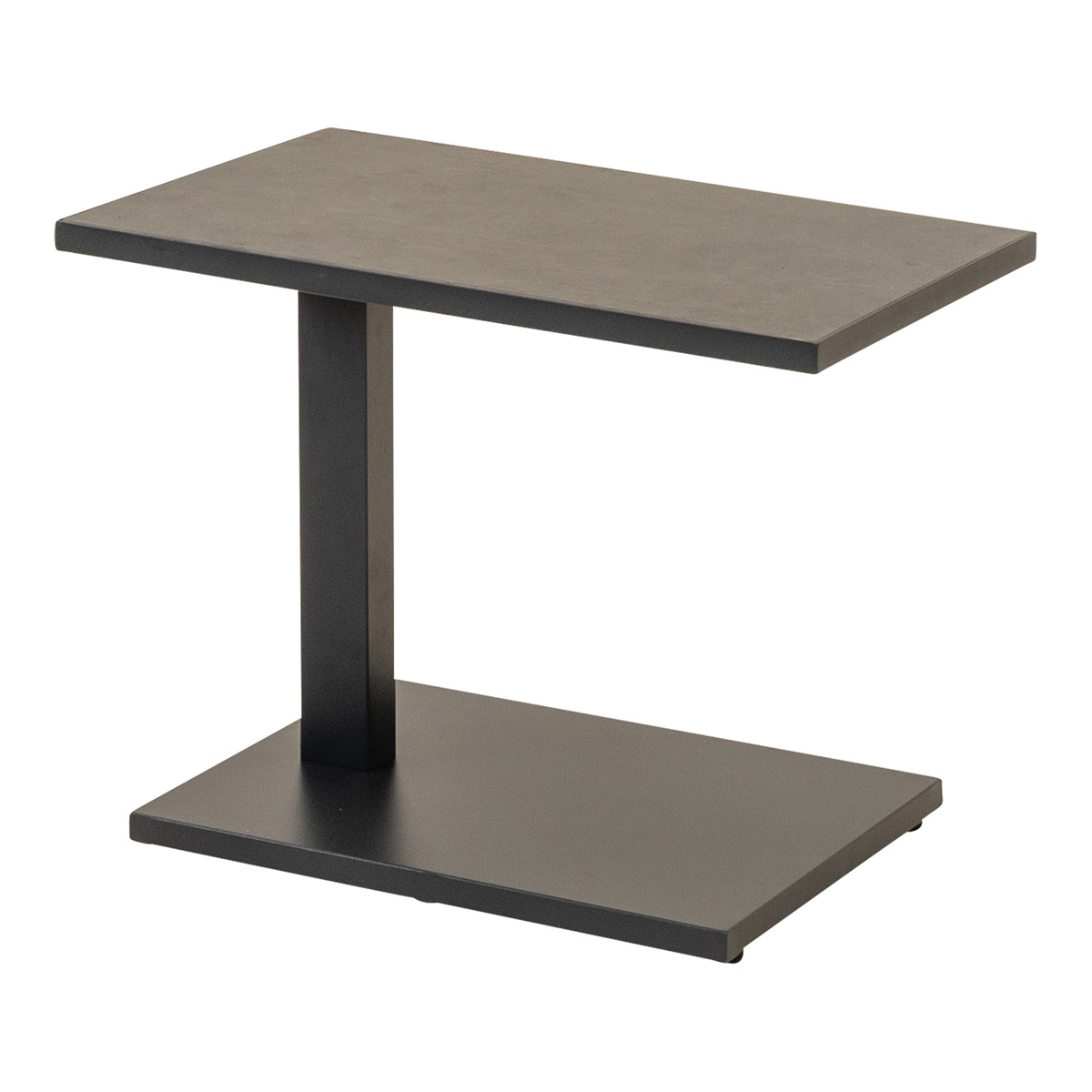 Lesli Living - Tuintafel Geneva - Grijs - 60x40cm
