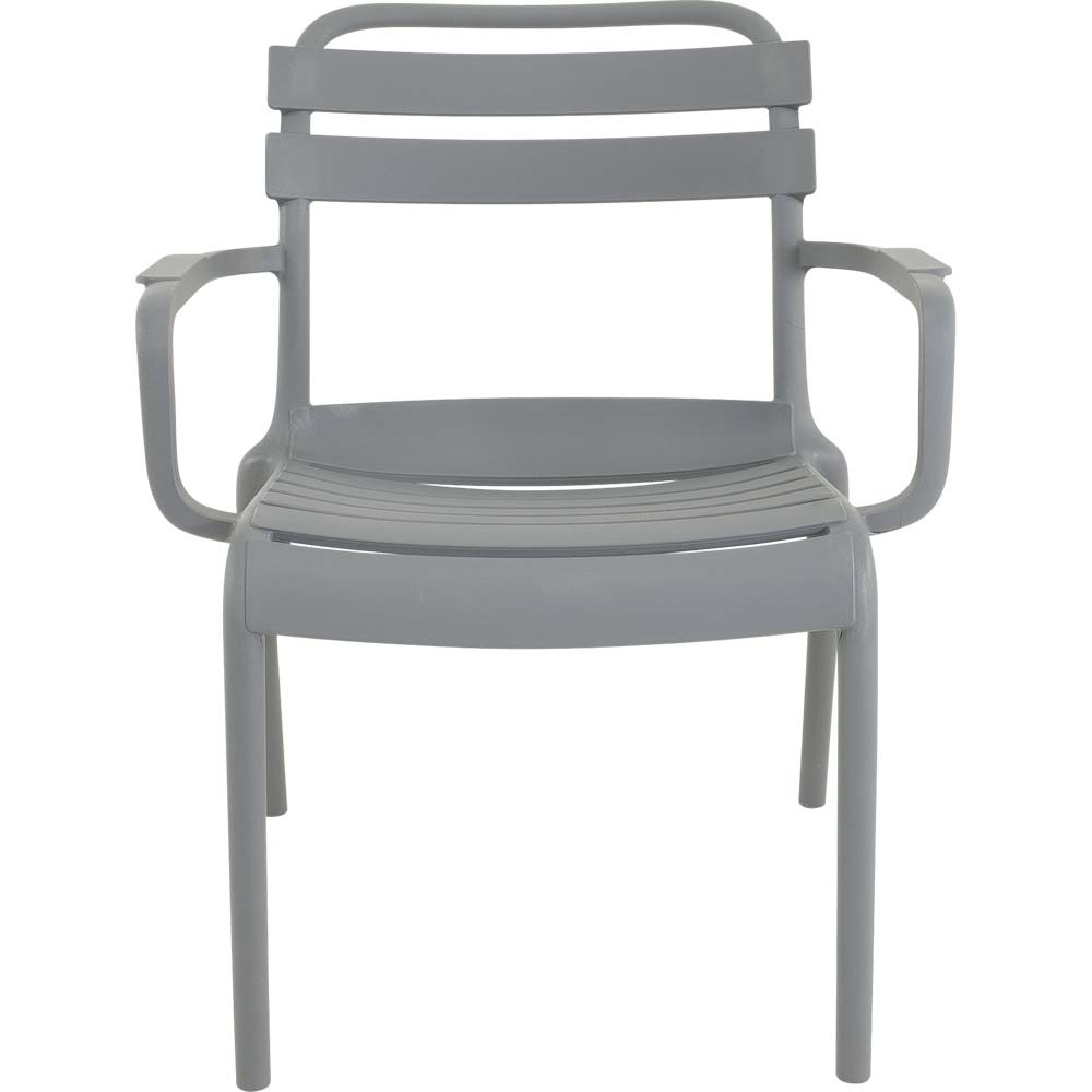 Lesli Living - Bistrostoel Torvi - Grijs - 65x69,5x76cm