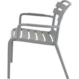 Lesli Living - Bistrostoel Torvi - Grijs - 65x69,5x76cm