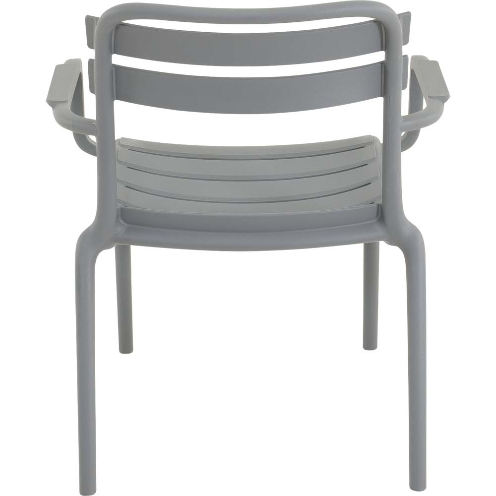 Lesli Living - Bistrostoel Torvi - Grijs - 65x69,5x76cm