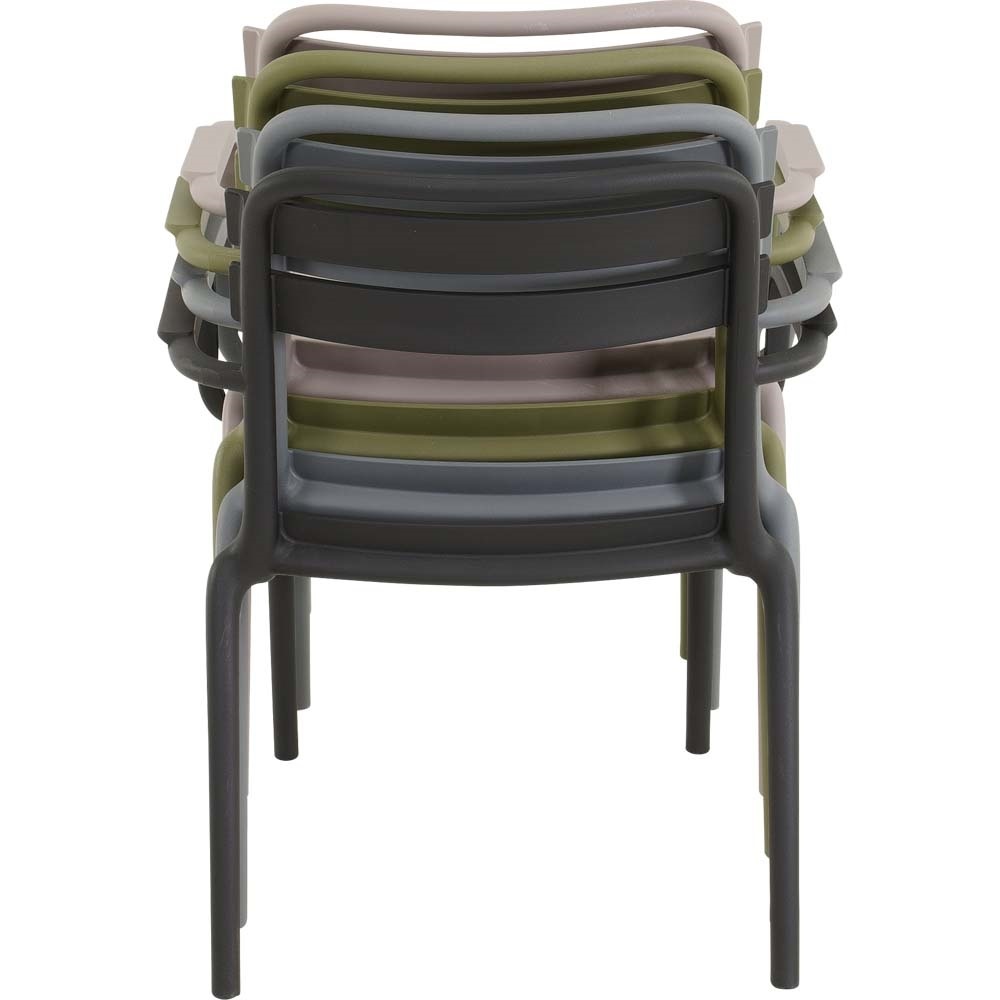 Lesli Living - Bistrostoel Torvi - Grijs - 65x69,5x76cm