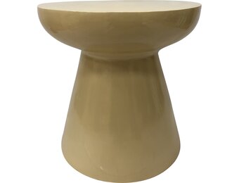 Lesli Living - Tuintafel Vei - Zwart - Ø40x40cm