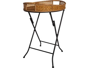 Lesli Living - Tuintafel Levi - Bruin - 62x43x69,5cm