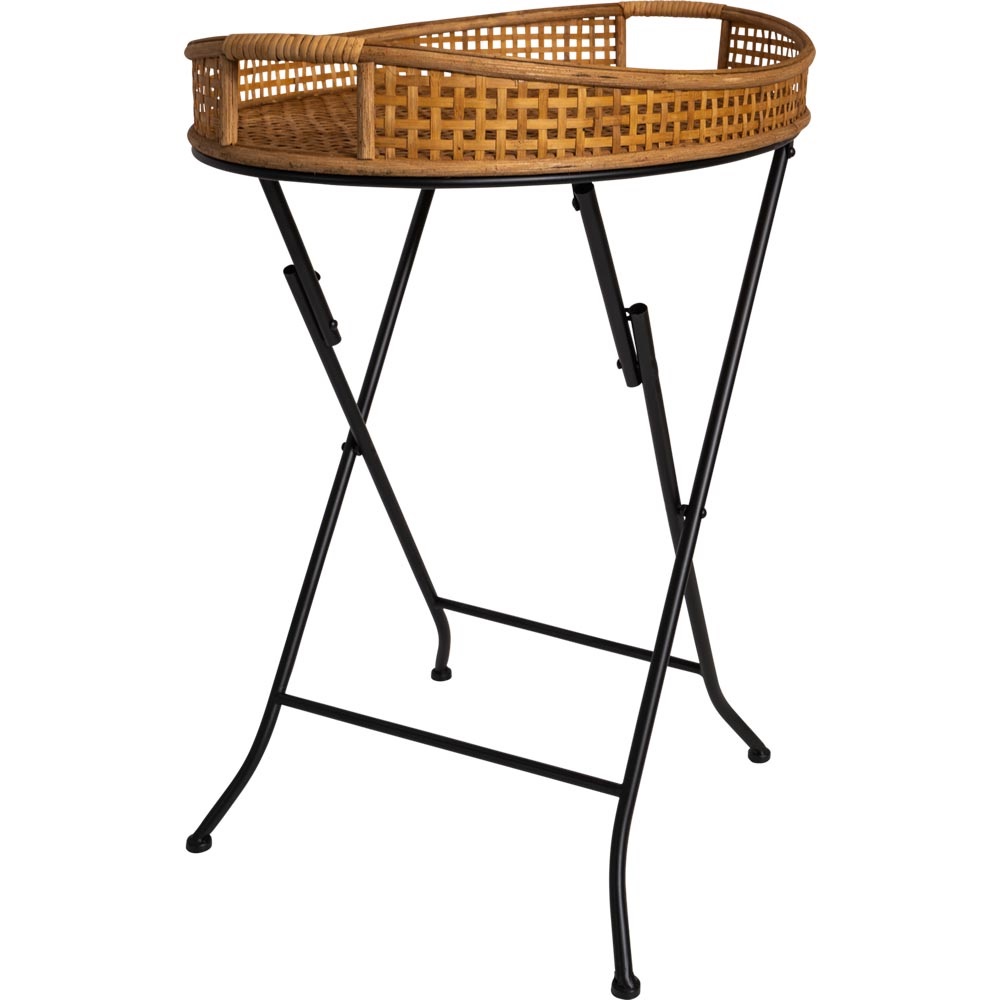 Lesli Living - Tuintafel Levi - Bruin - 62x43x69,5cm