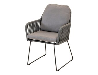 Lesli Living - Bistrostoel Riff - Grijs - 58x66x88cm