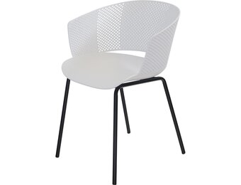 Lesli Living - Bistrostoel Lille - Wit - 56x45∕55x79cm