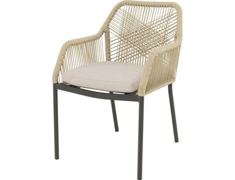 Lesli Living - Bistrostoel Akita - Beige - 56x62x81cm