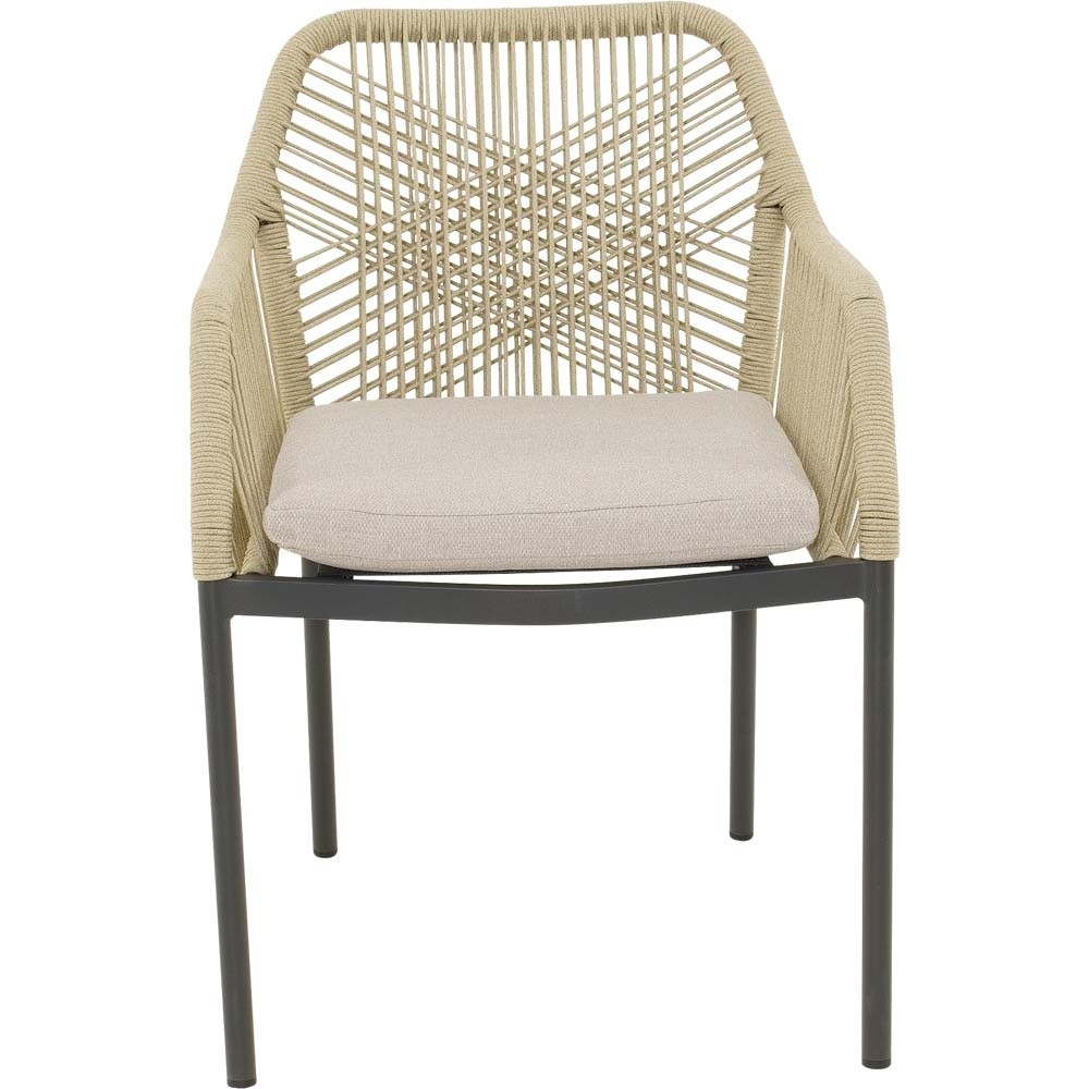 Lesli Living - Bistrostoel Akita - Beige - 56x62x81cm