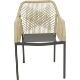 Lesli Living - Bistrostoel Akita - Beige - 56x62x81cm