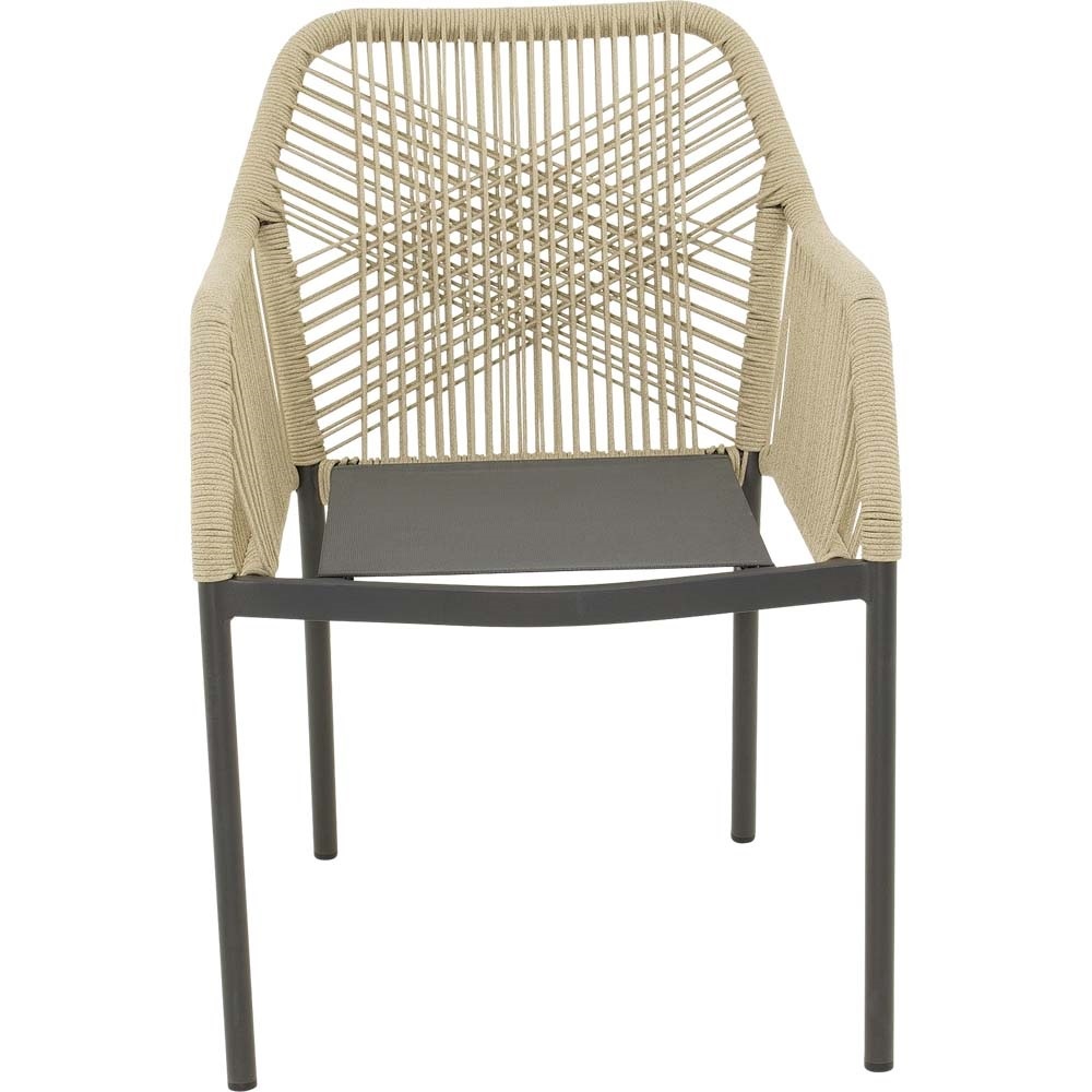 Lesli Living - Bistrostoel Akita - Beige - 56x62x81cm