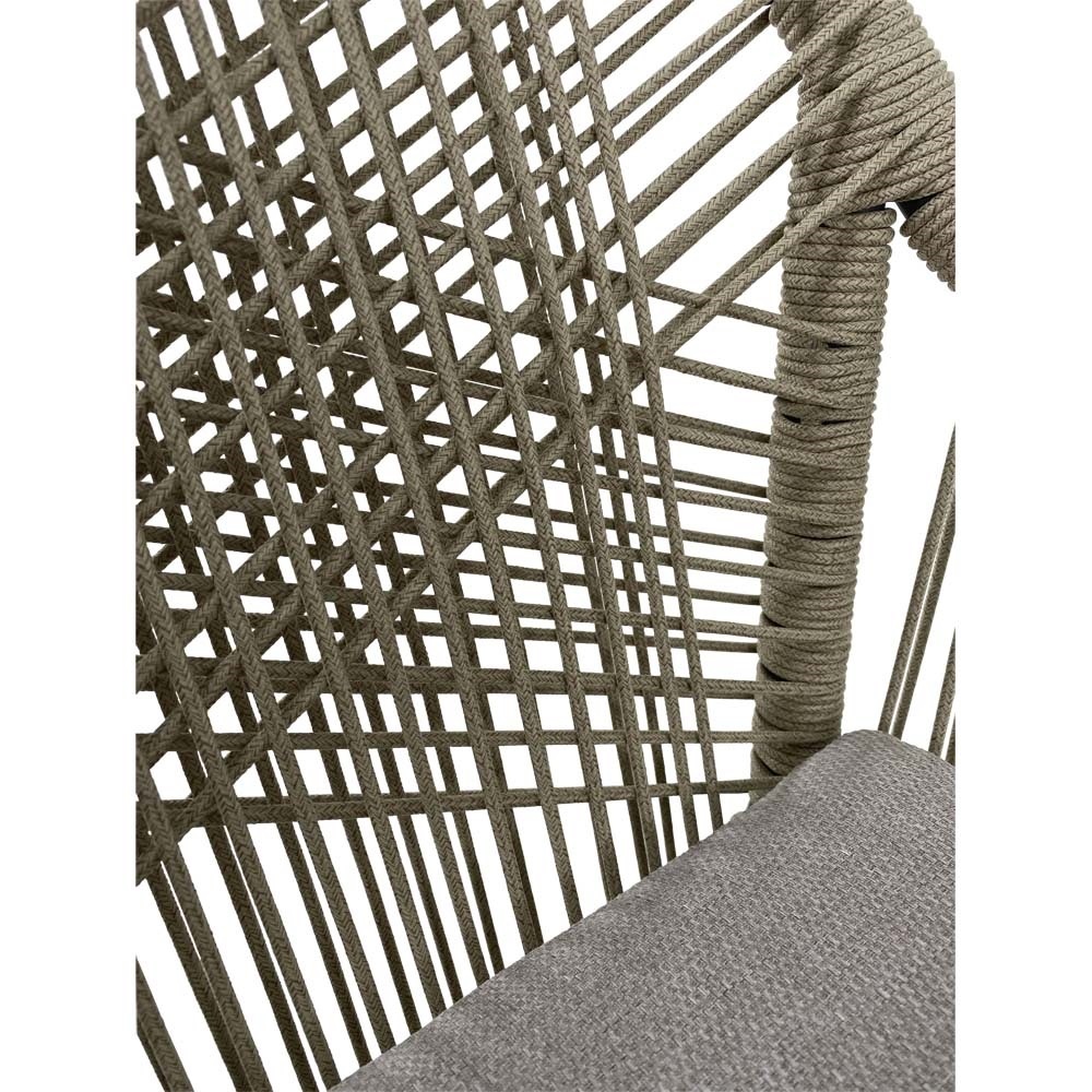 Lesli Living - Bistrostoel Akita - Beige - 56x62x81cm