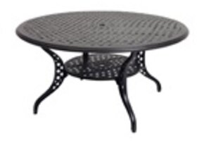 Lesli Living - Tuintafel Big - Grijs - Ø147x72cm