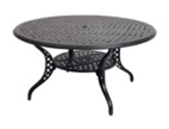 Lesli Living - Tuintafel Big - Grijs - Ø147x72cm