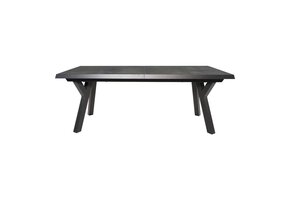 Lesli Living - Tuintafel Murcia - Grijs - 204/264x102cm
