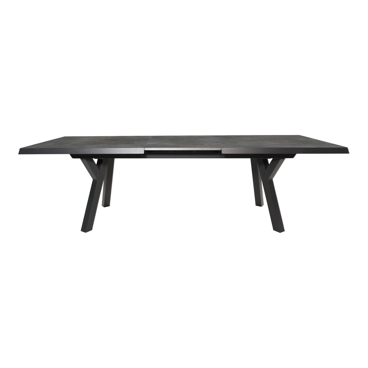 Lesli Living - Tuintafel Murcia - Grijs - 204/264x102cm