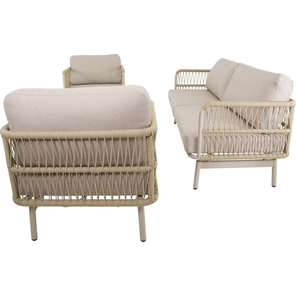 Lesli Living - Loungebank Akiro - Beige - 179x75x66cm