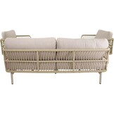 Lesli Living - Loungebank Akiro - Beige - 179x75x66cm