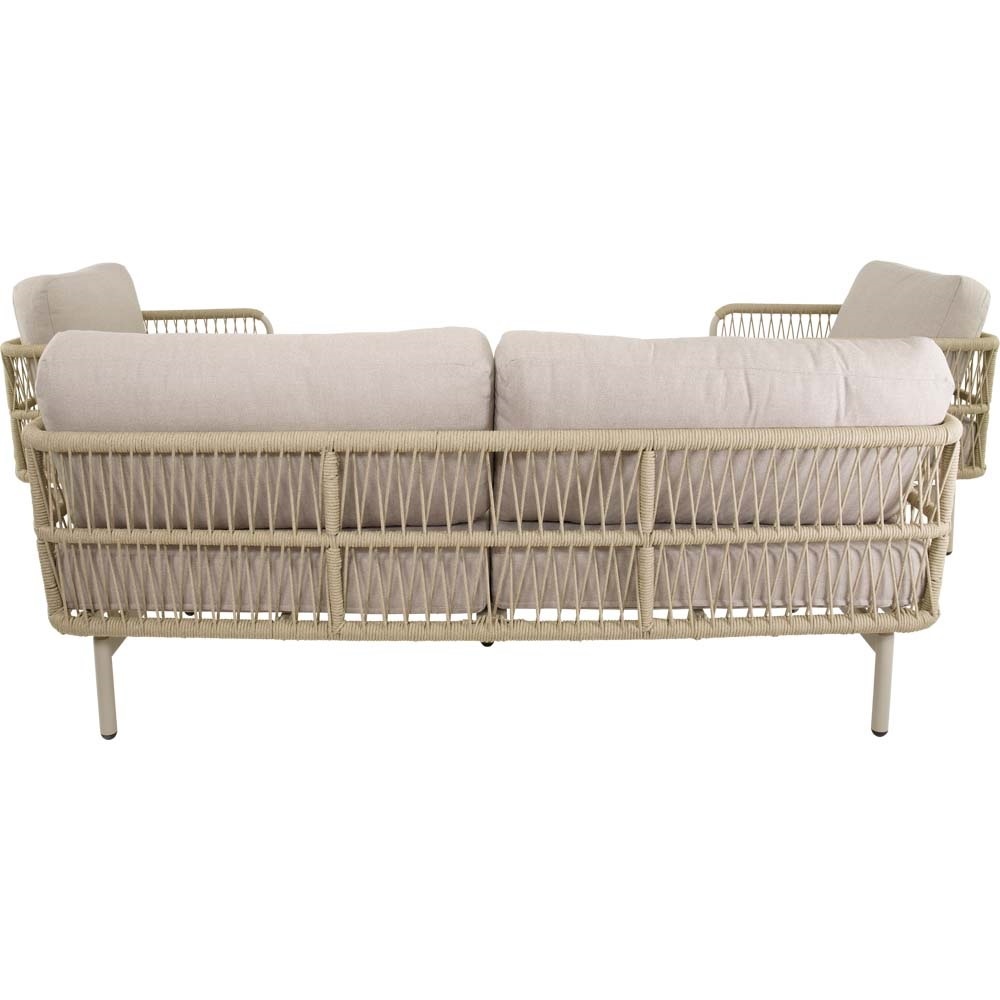 Lesli Living - Loungebank Akiro - Beige - 179x75x66cm