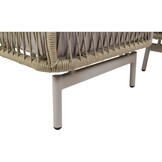 Lesli Living - Loungebank Akiro - Beige - 179x75x66cm