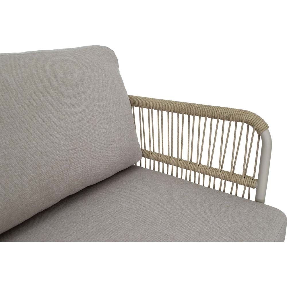 Lesli Living - Loungebank Akiro - Beige - 179x75x66cm