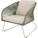 Lesli Living - Bistrostoel Izumi - Groen - 71x79x73cm