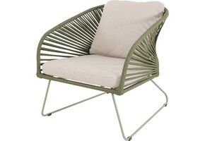 Lesli Living - Bistrostoel Izumi - Groen - 71x79x73cm