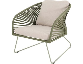 Lesli Living - Bistrostoel Izumi - Groen - 71x79x73cm