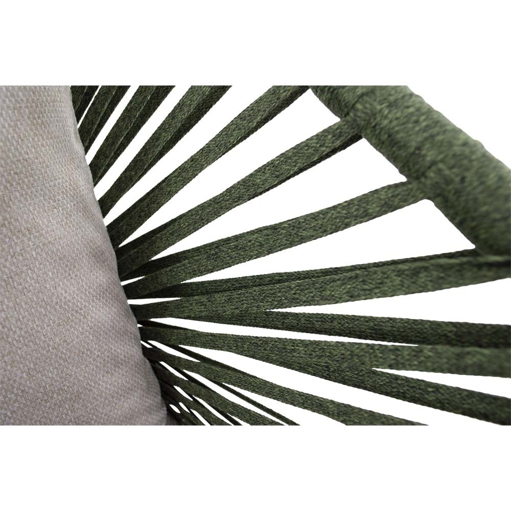 Lesli Living - Bistrostoel Izumi - Groen - 71x79x73cm