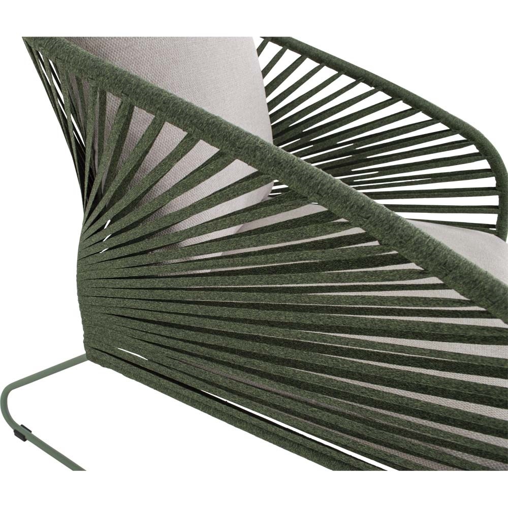 Lesli Living - Bistrostoel Izumi - Groen - 71x79x73cm