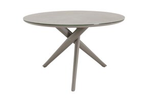 Lesli Living - Tuintafel Mojito - Grijs - Ø120x74cm