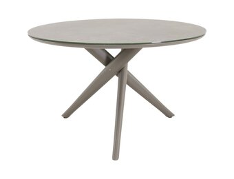 Lesli Living - Tuintafel Mojito - Grijs - Ø120x74cm