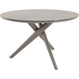 Lesli Living - Tuintafel Mojito - Grijs - Ø120x74cm