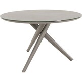Lesli Living - Tuintafel Mojito - Grijs - Ø120x74cm