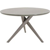 Lesli Living - Tuintafel Mojito - Grijs - Ø120x74cm