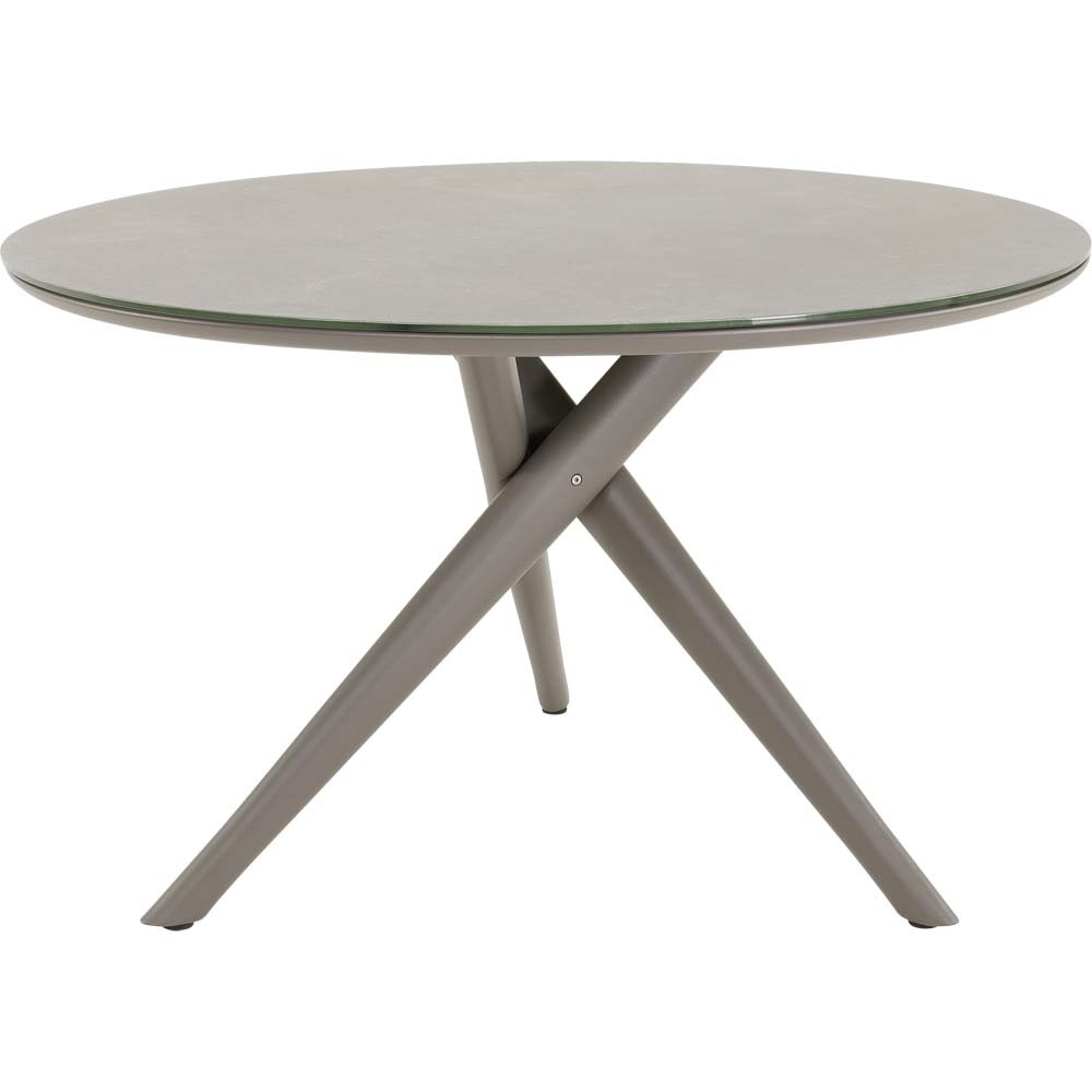 Lesli Living - Tuintafel Mojito - Grijs - Ø120x74cm