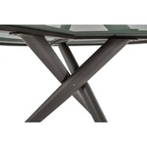 Lesli Living - Tuintafel Mojito - Grijs - Ø120x74cm