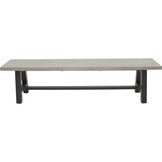 Lesli Living - Bankje Fresco - Grijs - 180x40x45cm