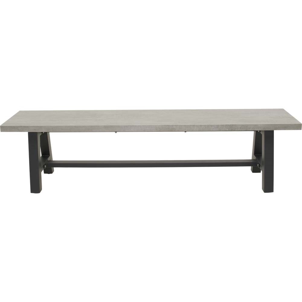 Lesli Living - Bankje Fresco - Grijs - 180x40x45cm