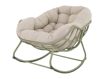 Lesli Living - Bistrostoel Cozy - Beige - 97x117x82cm