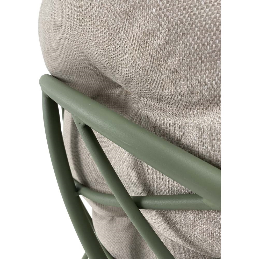 Lesli Living - Bistrostoel Cozy - Beige - 97x117x82cm