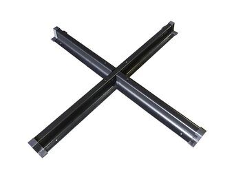 Lesli Living - Push-up parasol Vigro - Grijs - 100x100cm