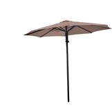 Lesli Living - Push-up parasol Libra - Taupe - Ø300cm