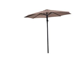 Lesli Living - Push-up parasol Libra - Taupe - Ø300cm