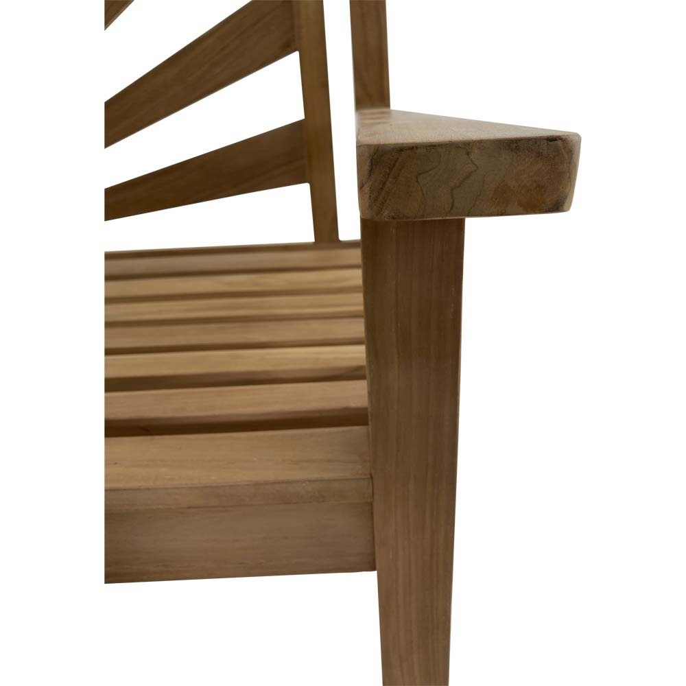 Lesli Living - Loveseat Sunburst - Zwart - 156x64x96cm