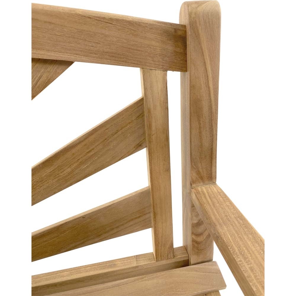 Lesli Living - Loveseat Sunburst - Zwart - 156x64x96cm