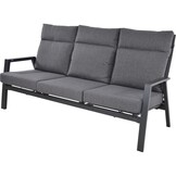 Lesli Living - Loveseat Ohio - Grijs - 192x81x98cm