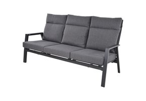 Lesli Living - Loveseat Ohio - Grijs - 192x81x98cm